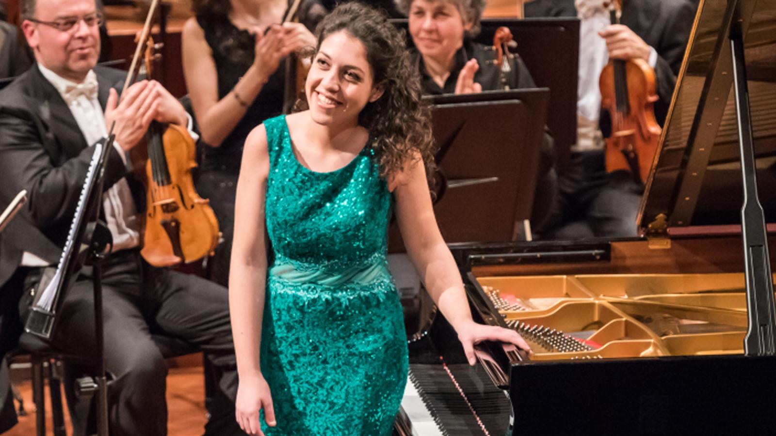 Beatrice Rana e Antonio Pappano con Santa Cecilia RAI Ufficio Stampa